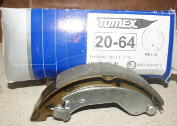 20-64 - TOMEX brakes - SZCZĘKI HAMULC. FIAT PUNTO 93-99 Szcz