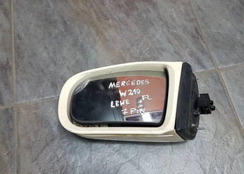 MERCEDES E KLASA W210 LFT LUSTERKO LEWE MIGACZ 7 PIN