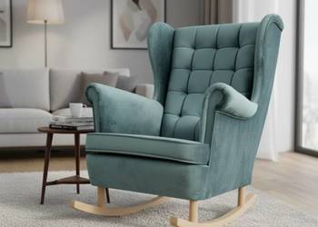 Fotel Uszak Skandynawski Morski Na Płozach, Dostawa 0zł!