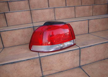VW Golf VI 6 lampa lewa tył (3/ 5 drzwi) 2008 - 2013r (europa)