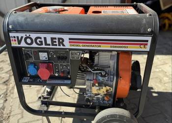 Agregat prądotwórczy Vogler 5.5kW diesel jak nowy