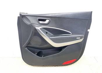 BOCZEK DRZWI PRAWY PRZÓD HYUNDAI SANTA FE III SUV TAPICERKA