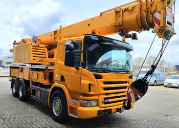 Dzwig samochodowy Liebherr Scania