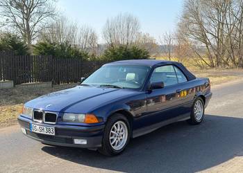Bmw e36 cabrio 318iA 1.8 benzyna automat! Jasne skóry! 2 właściciel!