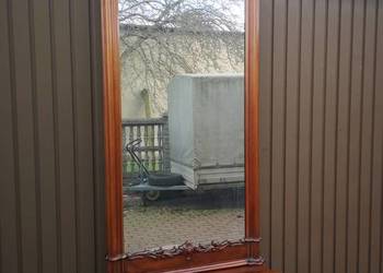 Duże Lustro Ludwik Filip Machoń XIX Wiek Oryginalne Stare Antyk Okazja