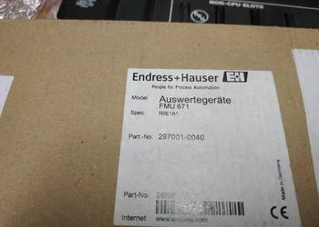 FMU 671 Endress+ Hauser. PLC