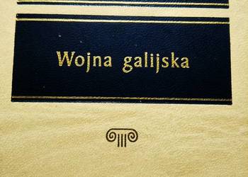 Cezar Wojna galijska książki księgarnie Bródno antykwariaty