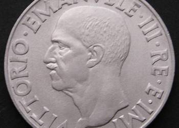 WŁOCHY 1 LIR 1942 - WIKTOR EMANUEL III - STAN 1/2