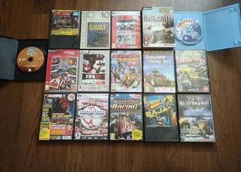 Gry Komputerowe PC:  Fifa 07, PES2010, Symulator Farmy itp. 16sztuk