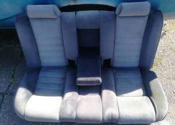 Fotele grzane el. Welur niebieskie komplet Alfa 164 3.0V6