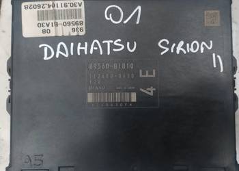 DAIHATSU SIRION II Subaru justy komputer silnika 89560-B1810