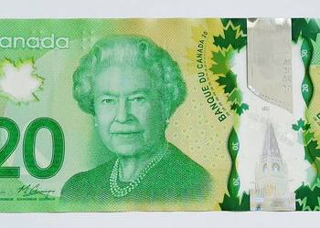 20 $ 2012 r. Kanada, banknot polimerowy 20 $ 2012 r. Kanada, banknot polimerowy