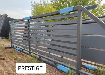 Brama przesuwna palisadowa żaluzja 4m PRESTIGE,ocynk+RAL, 5m, 6m, 6,7m, 7,5