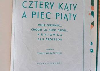 Cztery kąty a piec piąty, wiersze dla dzieci 1946/47