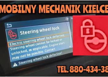 STEERING WHEEL LOCK elv BŁĄD A0AA zablokowana kierownica bmw e60 e90