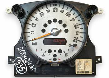 LICZNIK ZEGARY 6972077 Mini Cooper R50 R52 R53 1.6 16V benzyna 200 424km eu