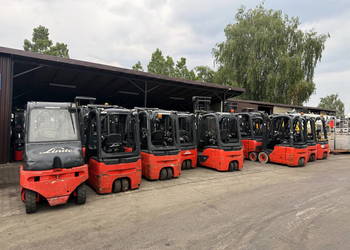 wózek widłowy elektryczny LINDE E12 E14 E16 E20 E25 E30 różne modele