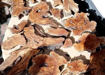 Drewno oliwne deski małe kawałki