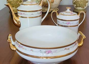 Ekskluzywny3 częściowy zestaw francuskiej porcelany Limoges dekoratornia Et