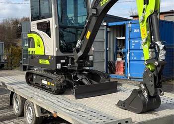 Koparka-Minikoparka ZOOMLION ZE20G - Silnik Kubota - 1970KG - KLIMATYZACJA