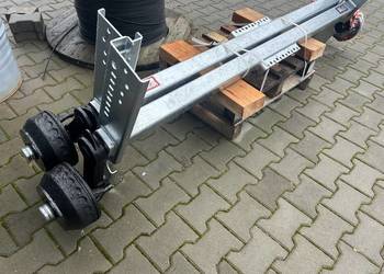 Oś przyczepy, lawety, Podlodziowa