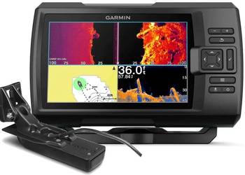 ECHOSONDA GARMIN STRIKER VIVID 9sv z przetwornikiem GT52 GPS skan bocznym