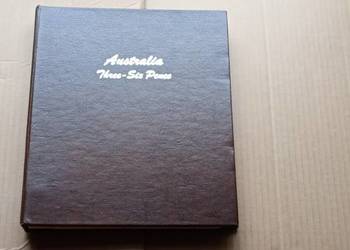 Stare monety Pusty Klaser Three i Six Pence 1910- 1964 Australia