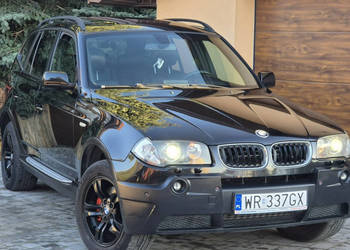 BMW X3 2.0D 150KM, Skóra, Ksenony, Panorama, Org. Lakier E83 (2003-2010)