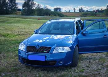 Skoda VRS 2.0 TDI BMN 170KM/200KM | Błękitne Sportowe Kombi | Zadbane!