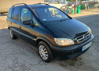 Opel Zafira 1.8 benzyna LPG 2003r 7 osób hak