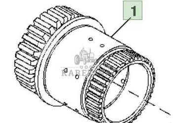 John Deere 7600 7700 7800 Bieg RE41265 RE228608