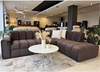 Belluno narożnik do nowoczesnych wnętrz z funkcją spania Meble Pyka