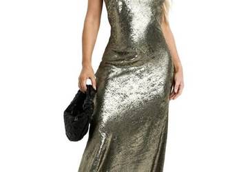 Metaliczna sukienka