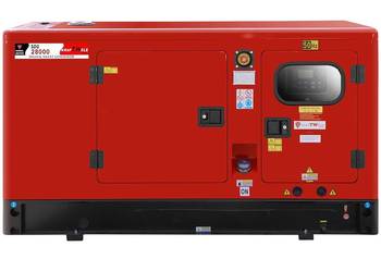 AGREGAT GENERATOR PRĄDOTWÓRCZY WYCISZONY 28 KVA DIESEL