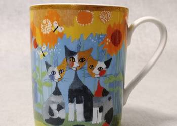 GOEBEL Porcelanowy Kubek TRE GATTI E GIRASOLE