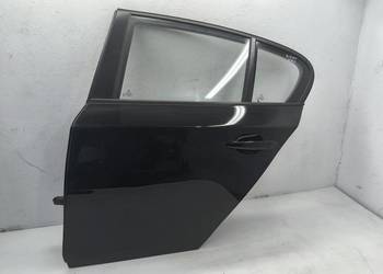 DRZWI LEWY TYŁ KOMPLETNE BMW 1 E87 LIFT SCHWARZ 2