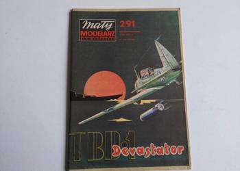 Mały Modelarz nr 2/1991, samolot torpedowy TBD Dewastator