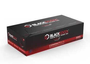 Blackcoco’s Cubes27 TheOversized Węgiel do Fajki Wodnej 27mm 20Kg MasterBox