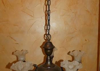 Duża, dekoracyjna lampa wisząca