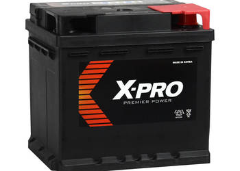Akumulator X-PRO 44Ah 390A EN wysoki Prawy Plus