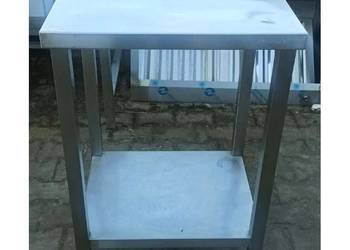 Stół Gastronomiczny Z Półką - 60/55/85 cm - Mc 344