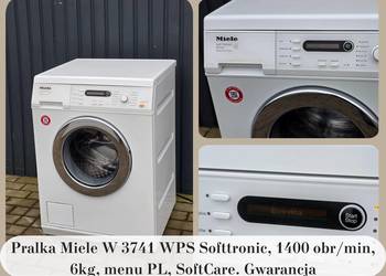 Pralka Miele W 3741 WPS Softtronic, 1400 obr/min, 6kg, menu PL, SoftCare