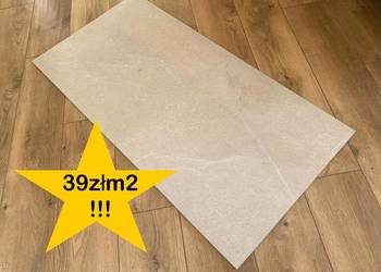 OKAZJA !! Płytki Gresowe PORFIR CREAM SUGAR 60x120