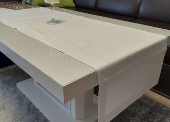 2 szt. bieżnik obrus biały 50cm x 180cm