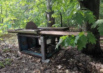 Piła tarczowa do drewna, trak, piła formatowa piła tarczowa 5,5 KW