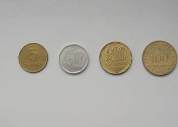 ARGENTYNA ZESTAW 5 CENTAVOS 10,100 PESOS 10 AUSTRA