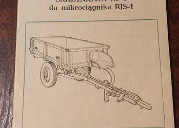 instrukcja i katalog przyczepa RP 1  do ciągnika mesko RJS-1