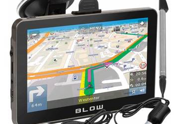 Nowa Nawigacja BLOW GPS720 Sirocco 7" Dożywotnio Mapy EU PL