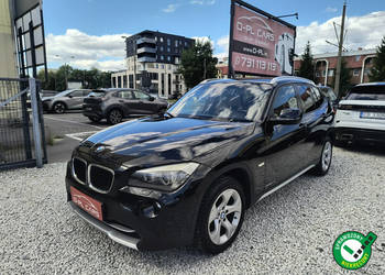 BMW X1 Salon PL| jasne skóry| ALU|4x4|Xdrive|czujniki parkowania | bezwypa…