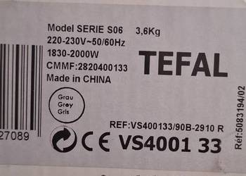 Tefal urządzenie do gotowania na parze